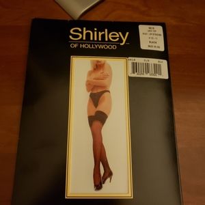 Shirley black stocking